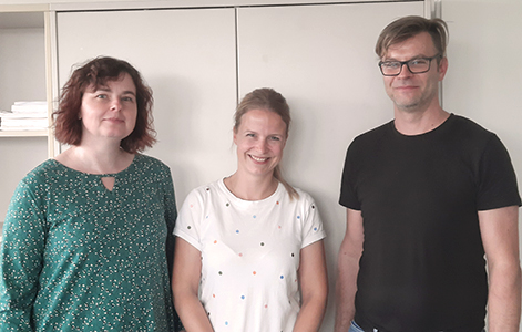 Foto von Beate Schuischel, Dr. Ariane Bößneck und Matthias Steyer